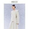 HECO ManRuo New Chinese Style Wool Blend Pullover Sweater for Women