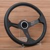 14inch 350mm JDM Racing Leather Steering Wheel Universal Deep Corn Sports Drift Steering Wheel