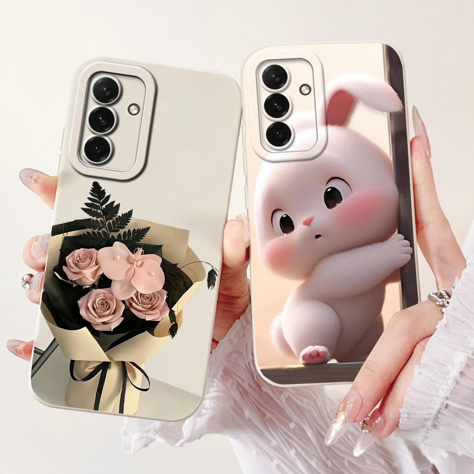 For Samsung A56 5G Case A566B Luxury Fashion Flowers Kawaii Cute Shockproof Phone Case For Samsung Galaxy A56 5G Cover SM-A5660