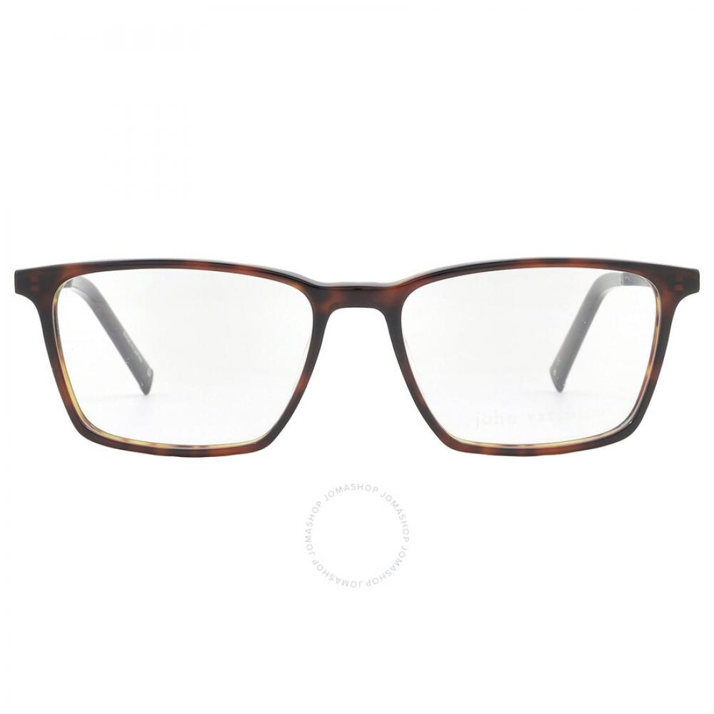 

John VarvatoS Demo Rectangular Men S eyeglaSSeS V402 0bro 55