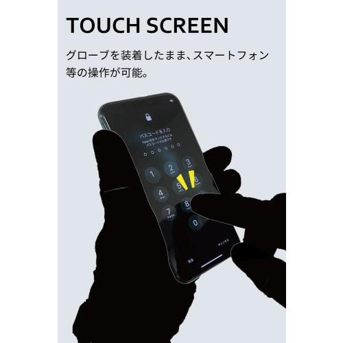 RS TAICHI Motorcycle Riding Gloves, Autumn/Winter, Waterproof, Cold Protection, Heat Retention, Touch Panel Compatible, Built-in Protector, Moto Urban