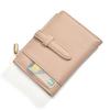 Women Solid Color Short Wallet Unique Design Fashionable Minimalist Large Capacity Bag Luxury Vintage Classic Wallet
