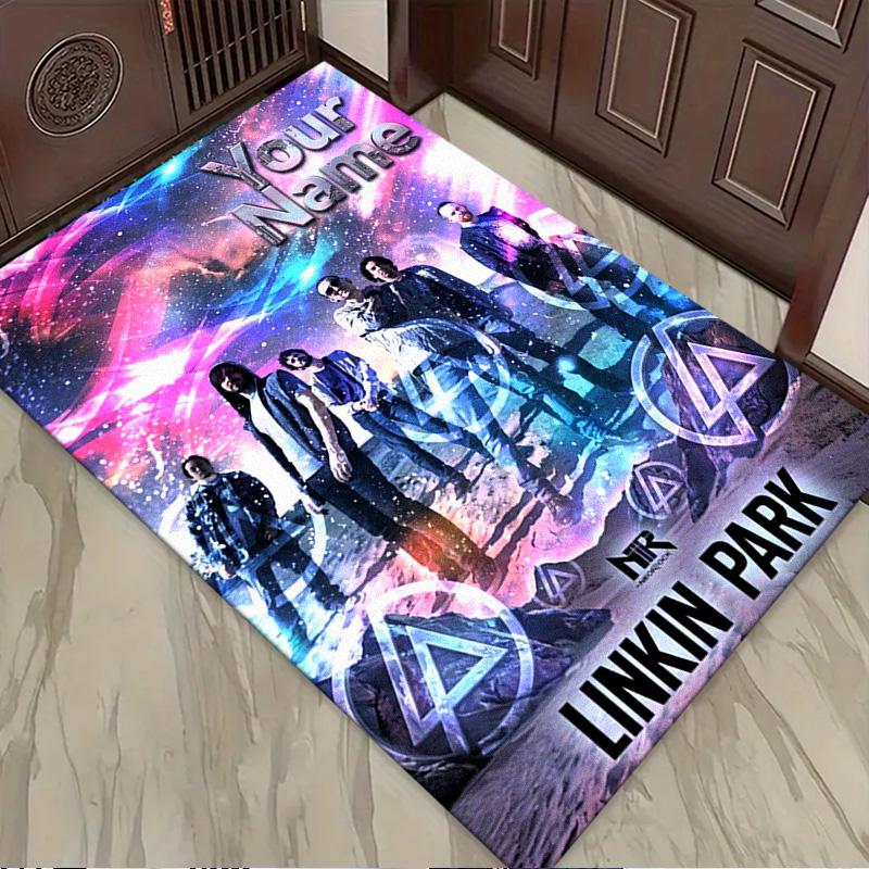 Name Custom Linkin Park Carpet Rug for Living Room Bedroom Home Sofa Decoration,Kids play Non-slip Floor Mat
