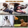Pet Dog Roast Chicken Plush Squeaky Stuffed Toys Chew-resistant Chew Toy Teeth Cleaning Toy Pet