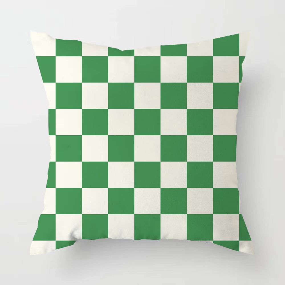 Sofa Throw Pillow Set Checkerboard Backrest Black and White Living Room Bedroom Home Throw Pillow Cushion Set Home Decoration