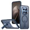 Anti-fall Cooling Hole Design Magnetic Case For Xiaomi Poco M8 Pro Redmi Note 15Pro 4G Plus 5G Metal Bracket TPU Acrylic Cover