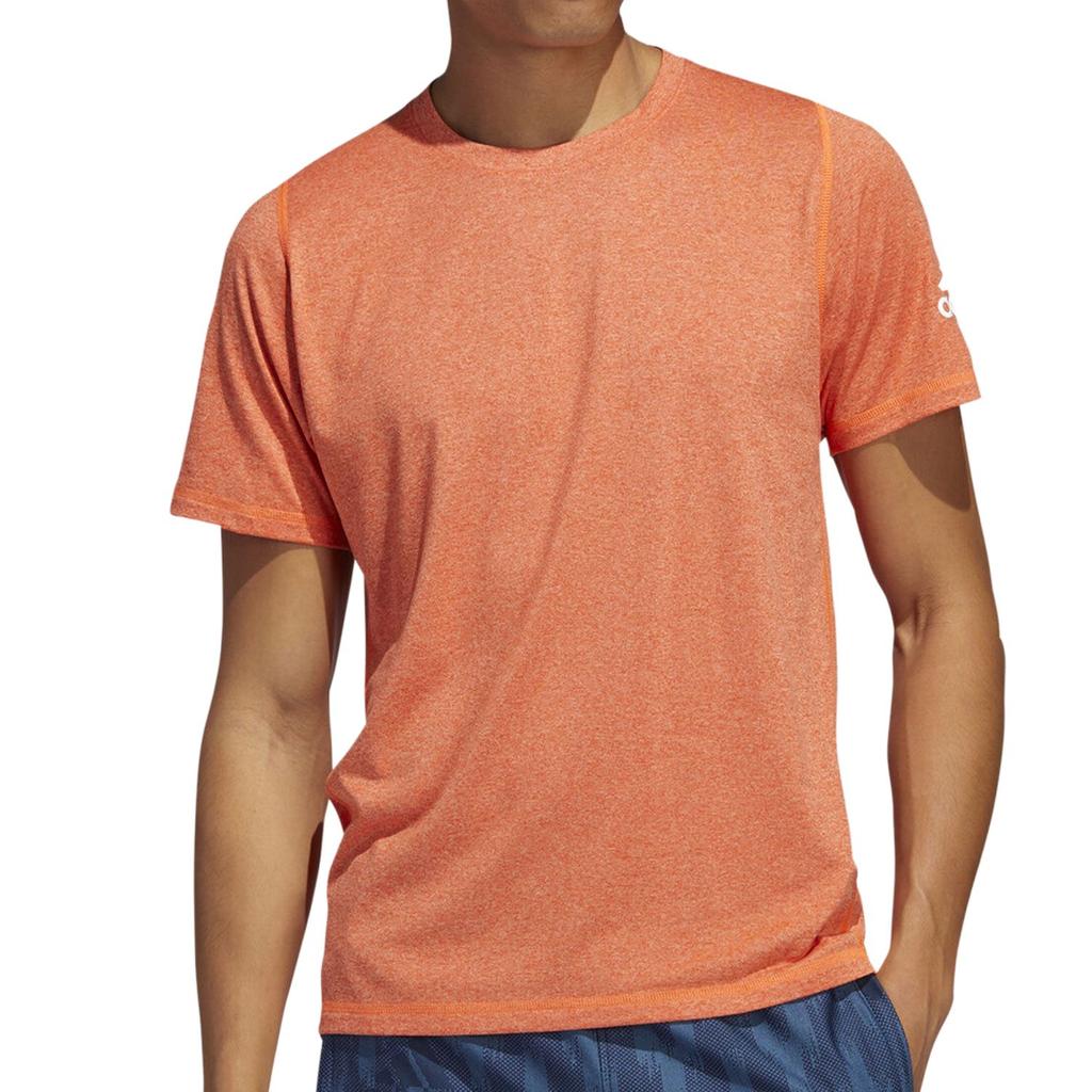 Adidas T Shirts Men's Orange Crew Neck Moderate FL4618