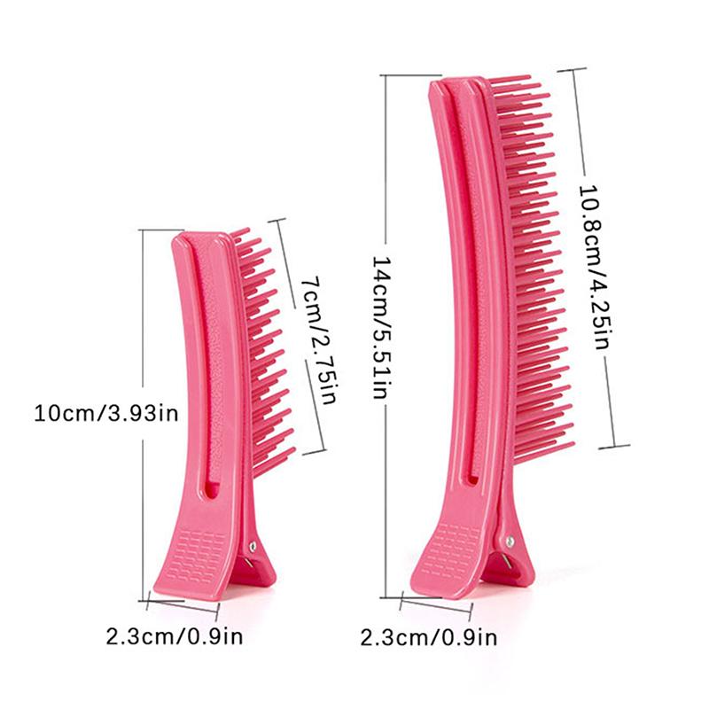 Professionelle Haarspangen Salon Haarabteilungsclips Kamm Friseur Färben Dauerwelle Haarnadeln Zuhause DIY Haarspange Haarstyling