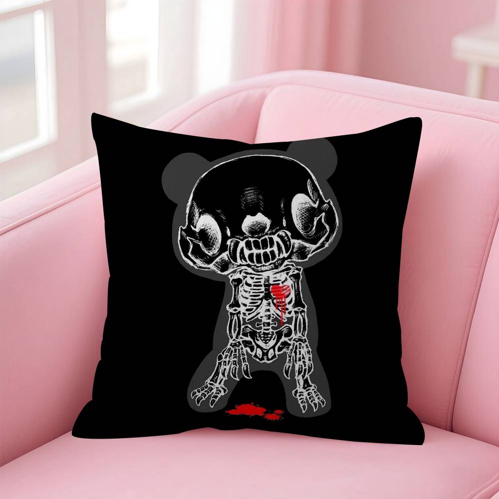 Funny GGloomy BBear 4545cm Cushion Cover Pillow Cover Decor Pillowcase Home Pillowcase For Couch Pillow