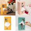 Adorable Marilyn Monroe Skirt Girl Tissue Box Cartoon Decorative Paper Holder