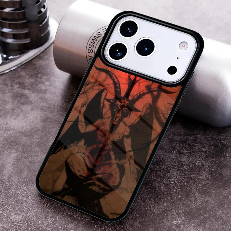 Devil Satan Phone Case For iPhone 17 16 15 14 13 12 11 Pro Max Plus 17Air Soft Silicone Cover