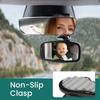 Wide Angle Clip on Car Mirror for Baby Safety Baby Observation Mirror  Rear Passengers Viewing