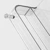 Waterproof Transparent Strong Load Bearing Space-saving Slippers Rack Wall Mounted Punch-free Drain Shoes Shelf Washroom Supplies
