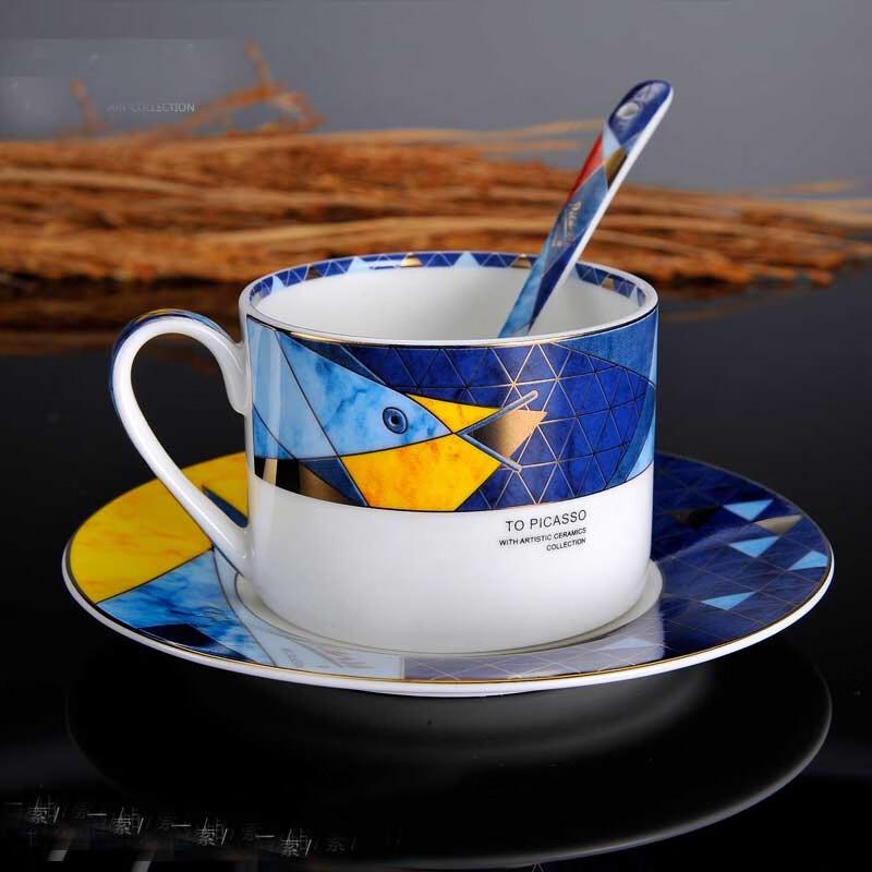 PICASSO Flying Ceramic Cup and Saucer Set