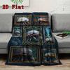 Deep Sea Crab Gallery 2D Flat Pattern Flannel Blanket, High quality All Seasons, Home Decor, Warmth and Comfort, Perfect for Christmas Gifts.