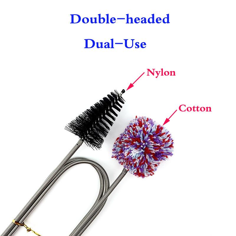 Saxophone Cleaning Brush Double-Ended, Dual-Purpose Multi-Use Cleaning Brush Wind Instrument Cleaning Brush Cleaning for The Mouthpiece