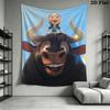 Ferdinand Wall Tapestry Aesthetic Wall Hanging Printed Fabric Blanket Decorative Tapestries for Bedroom Living Room Home Decor