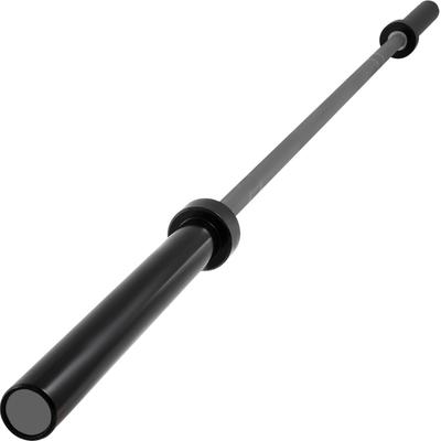 Vevor 2m Barbell 15KG Weight Lifting Bar Workout Fitness Exercise Bench Press Bar for Weight Lifting Bar Weight Bar Bench Lifting Squat with Buckles