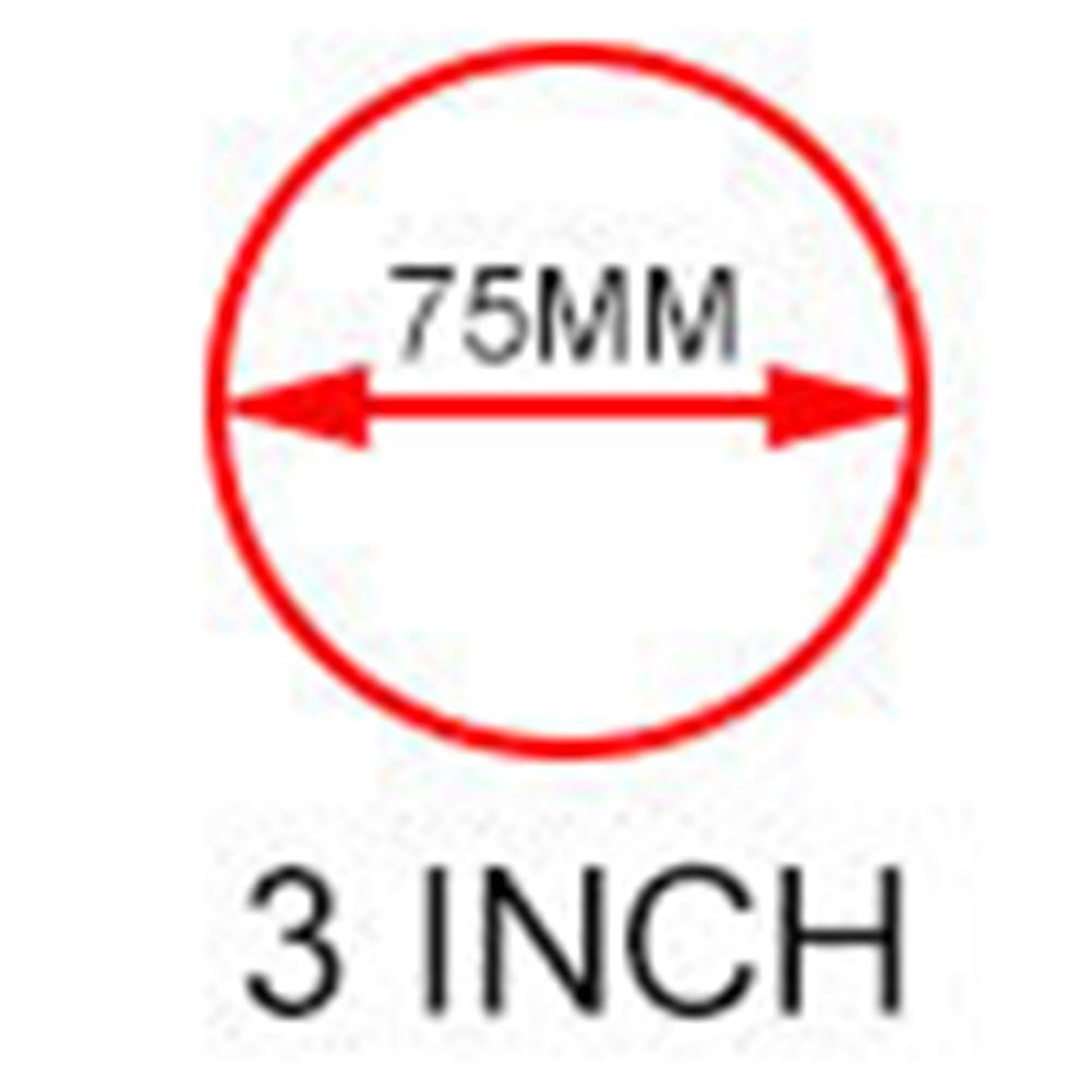 3-inch Round Flocked Automotive Putty Sanding Sponge Sandpaper 50pcs Suitable For Various Curved For Surface Operations