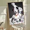 DIY Diamond Painting Spotted Dog Cross Stitch Kit Mosaic Art Diamond Painting Full Circle Diamond Home Decoration