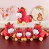 Traditional Horse Plush Toy With Pp Cotton Fill For Chinese New Year Celebration Gift