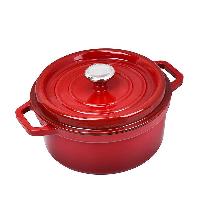 Tingle Enamel Cast Iron Soup and Stew Pot