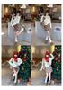 Women's Gray Little Bear Sweater: High-End Korean-Style Knit Top for Autumn/Winter 2025.