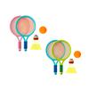 Children's Badminton Tennis Set Gift Tennis Racquets Set for Games Backyard