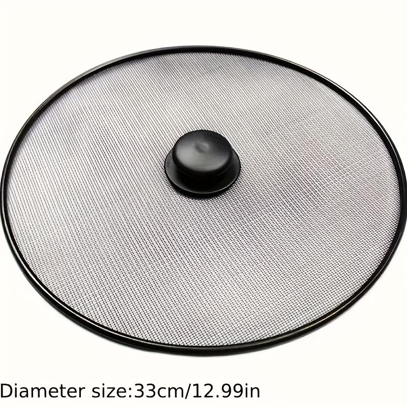 Heat-Resistant Mesh Splatter Guard for Pots – Prevents Smoke & Splatter, Keeps Food Fresh, Healthy Cooking Essential