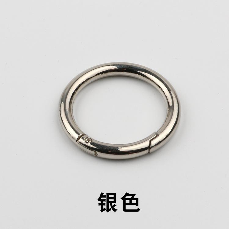 

Металлическое кольцо Пуговицы для сумок Сумки Багаж Обувь Декоративные цепные пуговицы Пальто Тренч Пальто Пуговицы silver * inner diameter 10mm