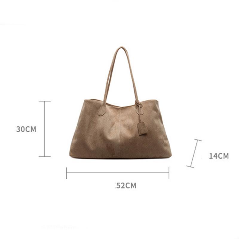 Yogodlns Women Vintage Tote Bag Solid Color Shoulder Bag Large Capacity Handbag Commute Satchel Bag for Work Travel Shopping