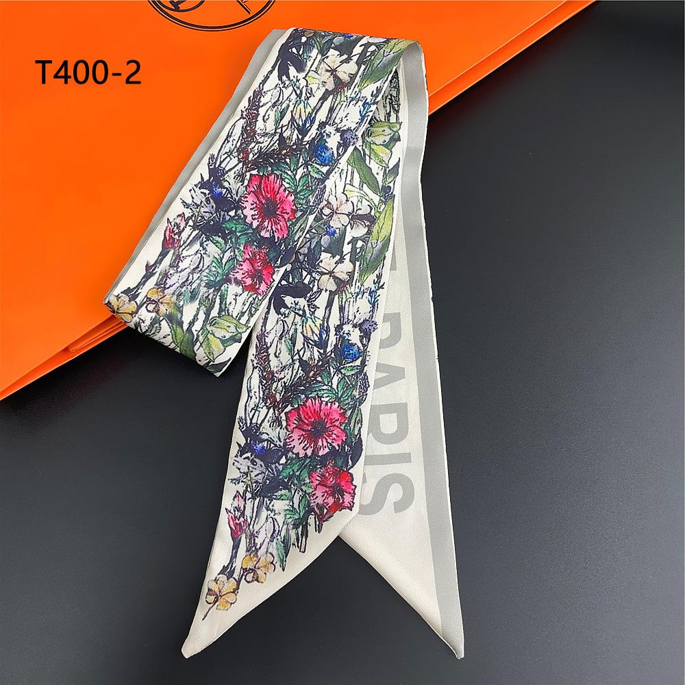 

New Arrival Multicolor Butterfly Scarf For Women Decorative Hair Tie Bandana Bag Strap Gift Present Accessories 100cm