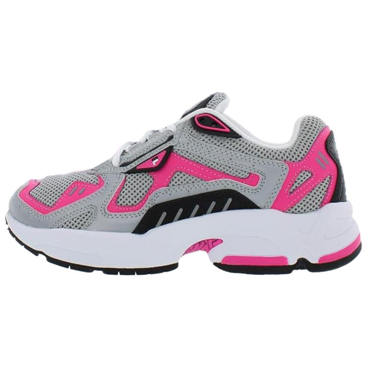 FILA Archive RJV Comfortable Soft Low-Top Running Shoes Women sneakers Gray Pink 5RM01546070 37.5