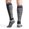 Merino Wool Ski Socks High Calf Thick Warm Winter Sports Men Women Anti-Slip Antibacterial