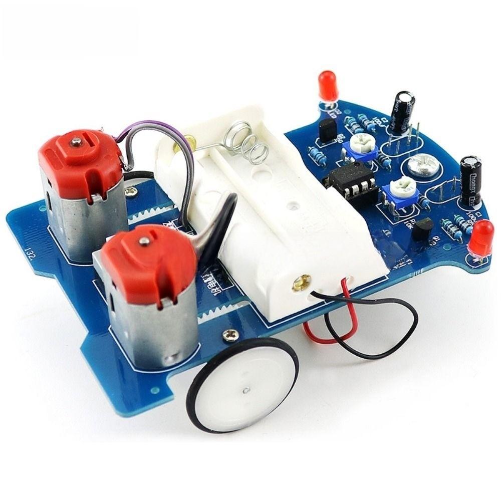 Intelligent Tracking D2-5 Intelligent Tracking Car DIY Kit Line Following Robot  Student Learning
