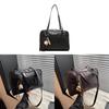 Street Style Pu Tote Bag For Women With Large Capacity And Zipper Closure For Daily Use
