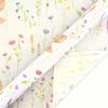 50sheets Lavender Wrapping Paper, Wildflower Printed Art Deco Tissue Paper For Wedding Gifts Engagement Packaging