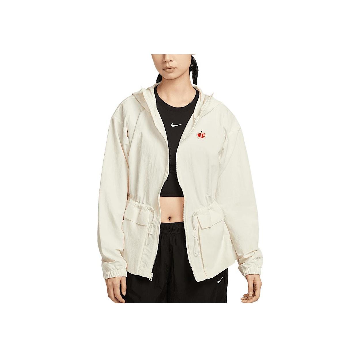 

New Nike Sportswear AS W NSW TREND WVN JKT GCEL Jackets Coats Women s White HV8727-133 M