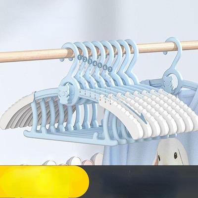 10 Stück Baby-Kleiderbügel, Wäscheständer fürs Kinderzimmer, rutschfeste Aufbewahrungsbügel für Kinder, Kleiderständer, Schrank-Organizer für Kleidung
