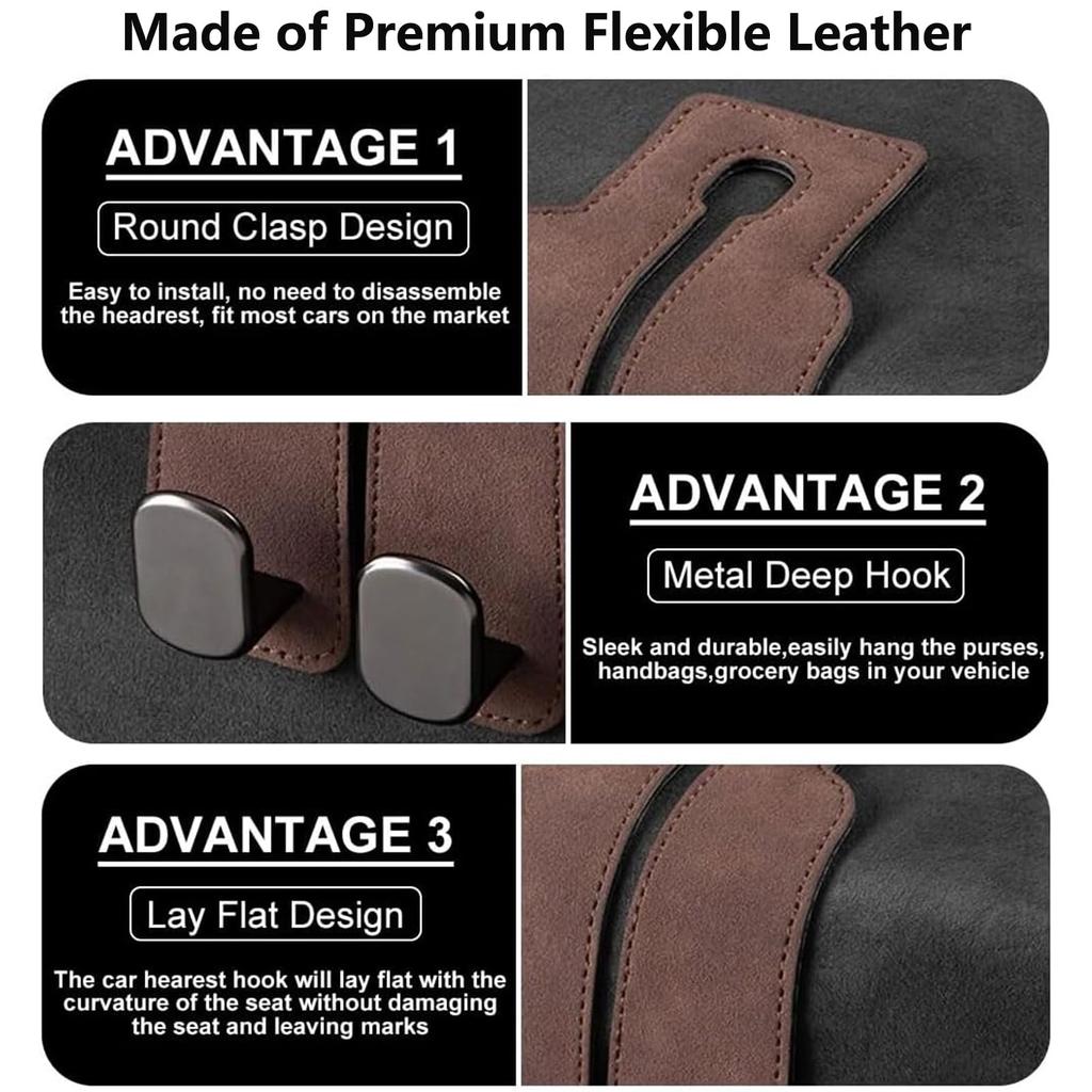 1pcs Car Hook Is Suitable for Headrests, Headrest Hooks, Car Wallets Hooks, Car Seat Back Storage Hooks, and High-quality L