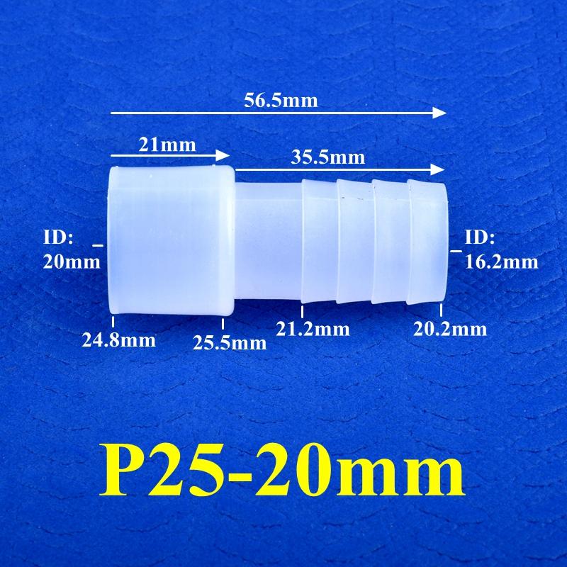 10 Stück/Los 9,5~25mm Flach auf 8~25mm Pagode Direktverbinder Aquarium Tank Anschlüsse Luftpumpe Schlauchverbinder Garten Tropfbewässerung Rohranschlüsse
