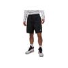 Jordan Logo Print Drawstring Mid-Waist Sports Casual Shorts Men Bottoms Black DV9790-010
