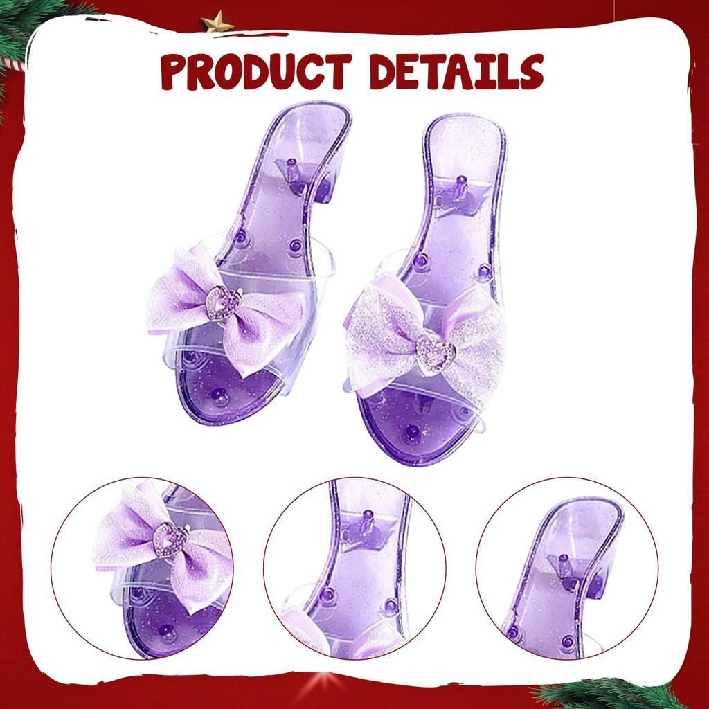 Gelee-Sandalen, Kinder's High Heels, Prinzessinnenschuhe für Geburtstagsveranstaltung
