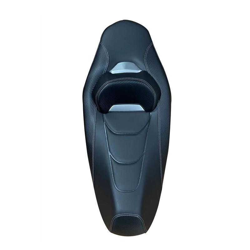 Modified motorcycle part nmax v2 nmax 2024 nmax155 nmax seat seats cushion comfortable seat for yamaha nmax155 2020-2024 A black silver