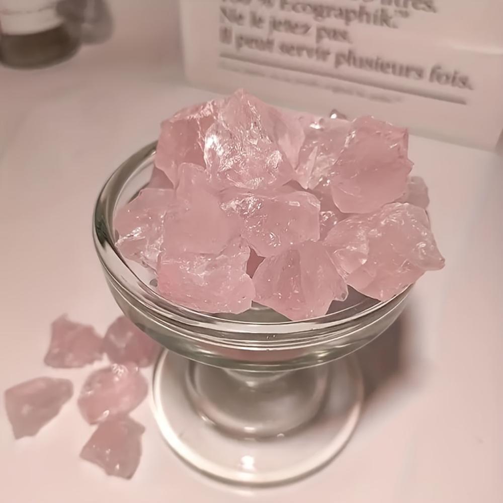 Natural Rose Quartz Rough Stone, Natural Pink Crystal Raw Stone, Pink Aromatherapy Diffuser Stone decoración espiritual amethyst 40g розовый