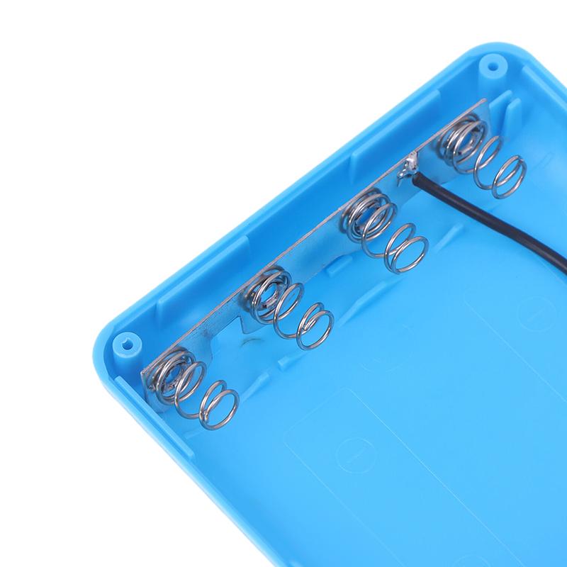 4 Schlitze 18650 Batteriebox Gehäuse DIY Power Set Material Mini Lötloser Netzteilgehäuse Für Zuhause Unterwegs Und Andere Anlässe