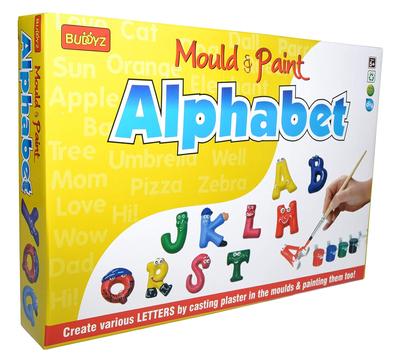 BUDDYZ Mould & Paint-Alphabet