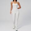 Sling vest breathable quick drying slim fit high elastic hip lift fitness trousers yoga suit women