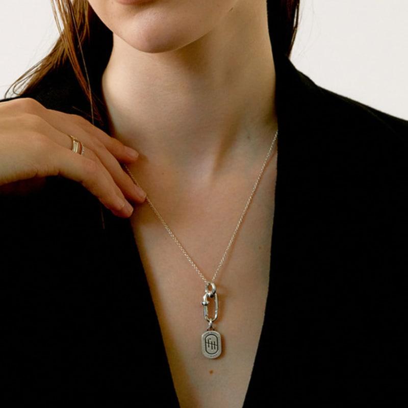 fINE HABIT Link(M)&fine tag Necklace