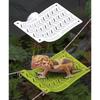 Elevated Reptiles Bedding ABS Climbing Perch With Powerful Suction Cups Lizards Lounger Hammock For Vivarium Decoration